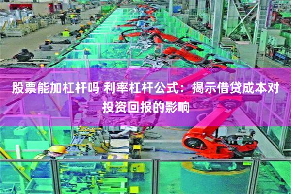 股票能加杠杆吗 利率杠杆公式：揭示借贷成本对投资回报的影响
