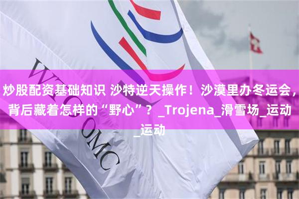 炒股配资基础知识 沙特逆天操作！沙漠里办冬运会，背后藏着怎样的“野心”？_Trojena_滑雪场_运动