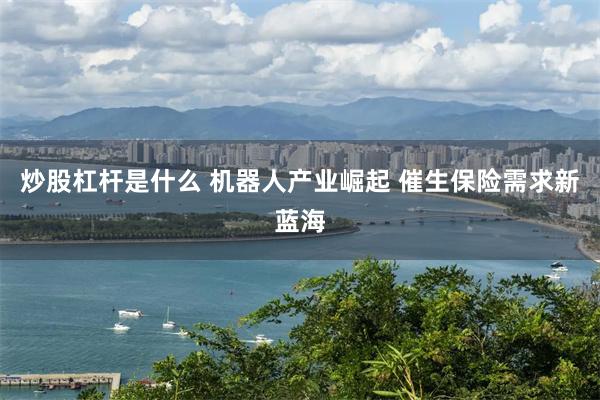 炒股杠杆是什么 机器人产业崛起 催生保险需求新蓝海