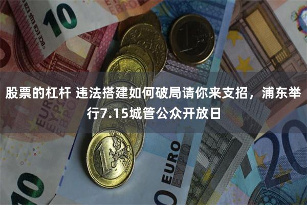 股票的杠杆 违法搭建如何破局请你来支招，浦东举行7.15城管公众开放日